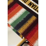 DIOR TOTE seven colorful stripes